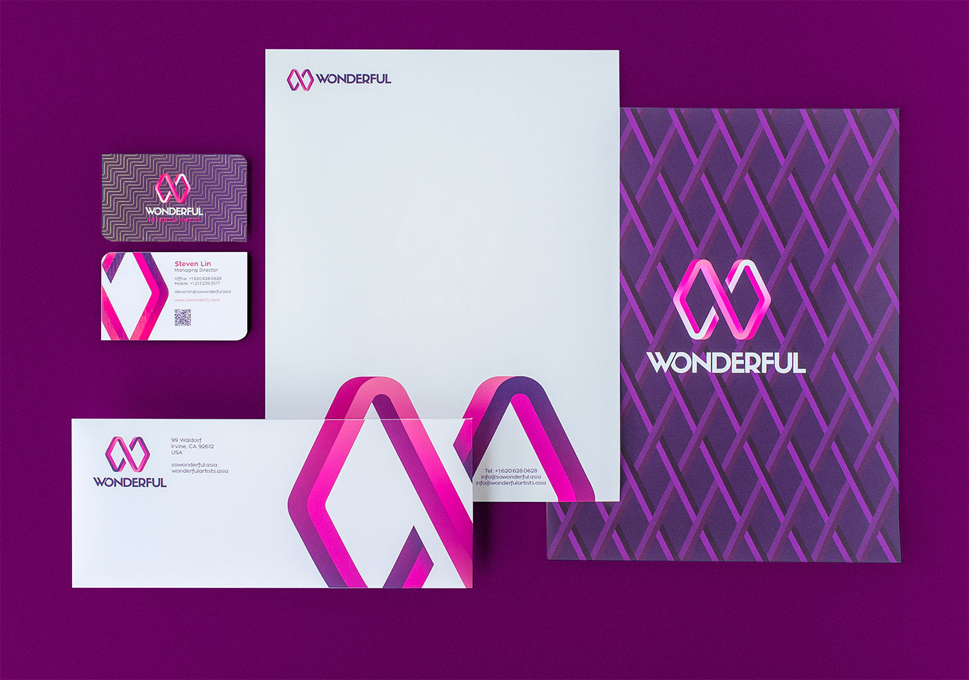 Outfit Branding Wonderful Stationery